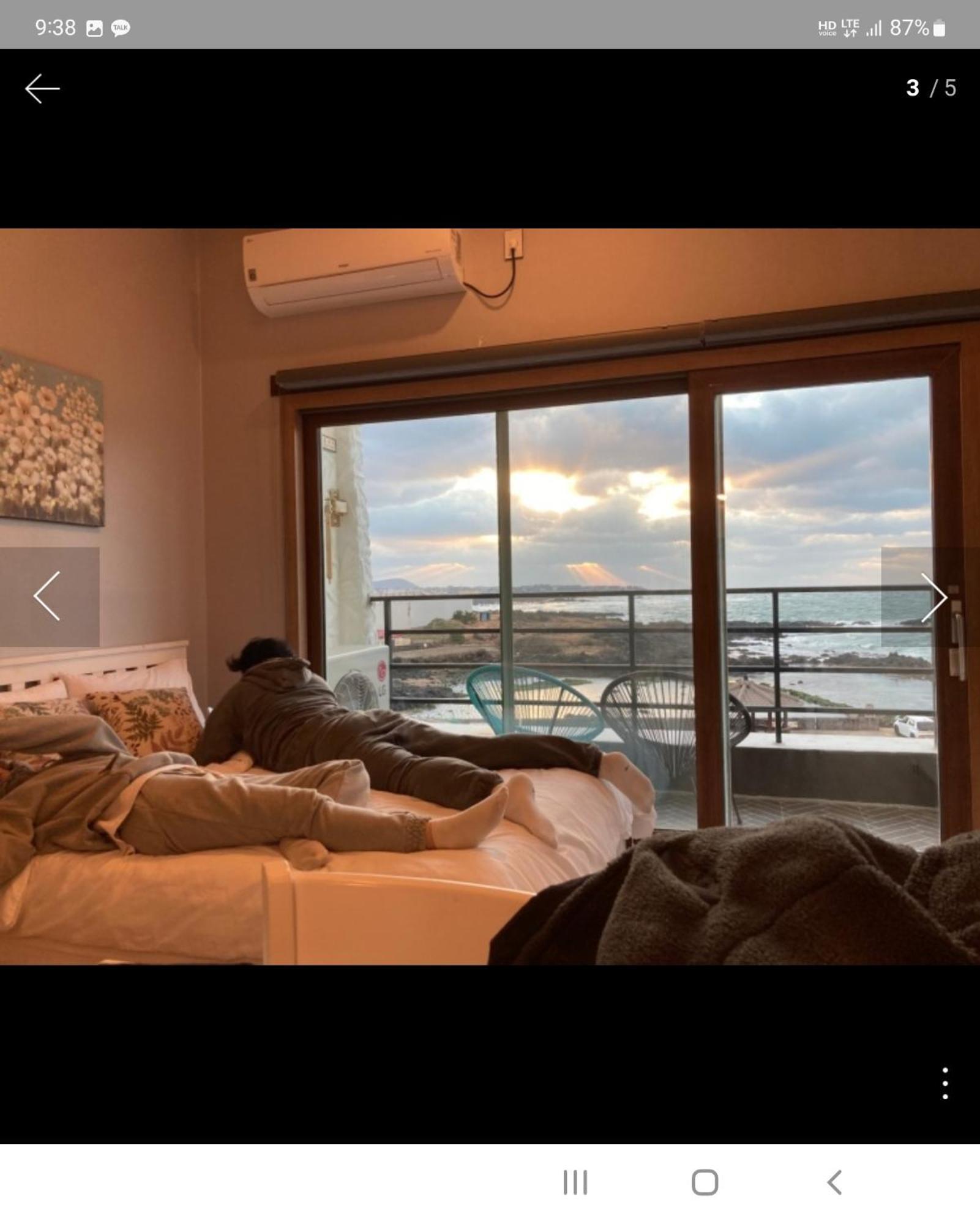 Pension Haneul Tari Чеджудо Экстерьер фото